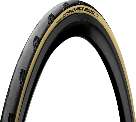 CONTINENTAL GRAND PRIX 5000 700x28c TubeType Soft Beige tire