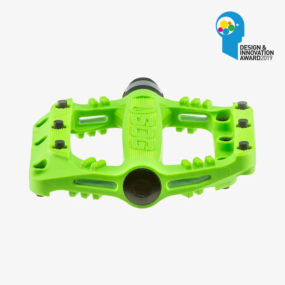 SDG SLATER Junior Flat Pedals Green – Probikeshop