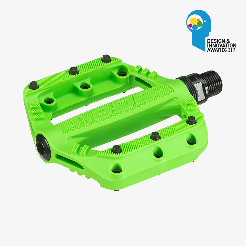 SDG SLATER Junior Flat Pedals Green – Probikeshop