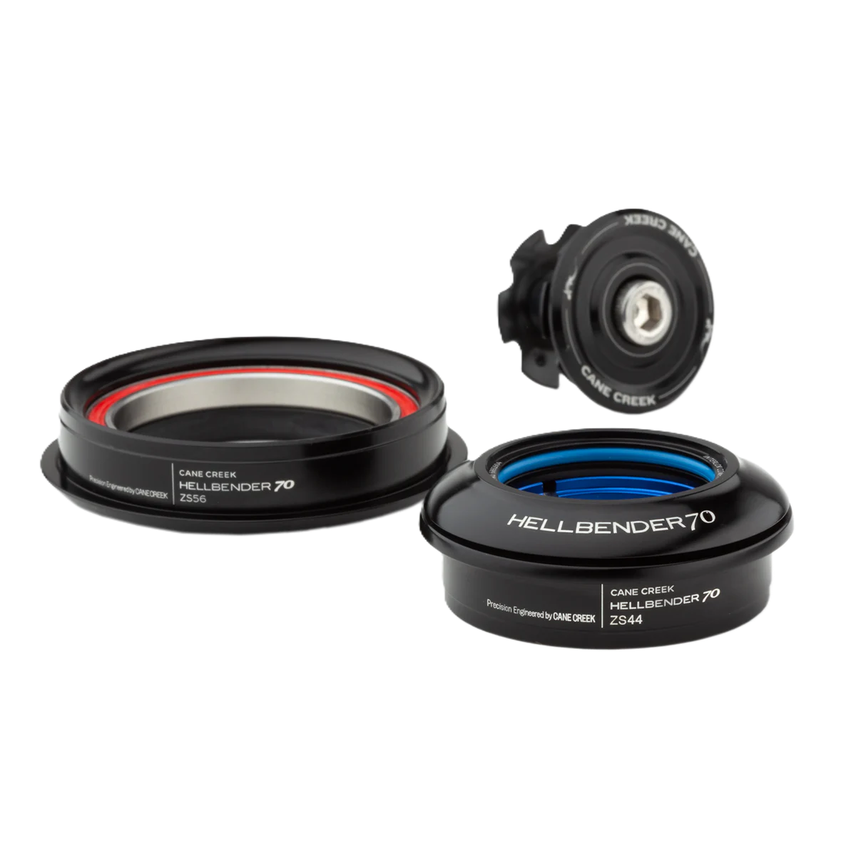 Semi-Integrated Headset CANE CREEK HELLBLENDER 70 1"1/8 ZS44/ZS56 Black
