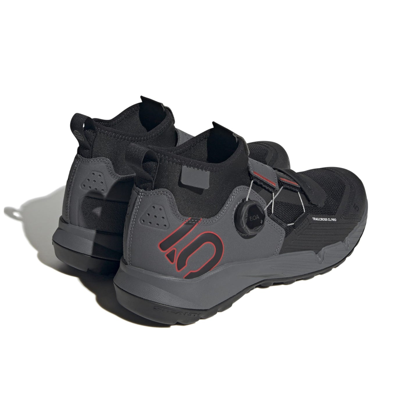 FIVE TEN TRAILCROSS PRO CLIP-IN MTB Shoes Grey/Black/Red