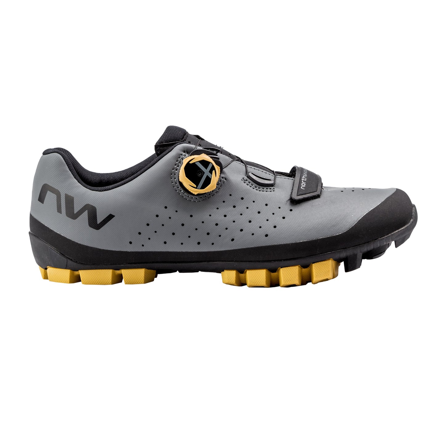 Shoes MTB NORTHWAVE HAMMER PLUS Grey/Yellow