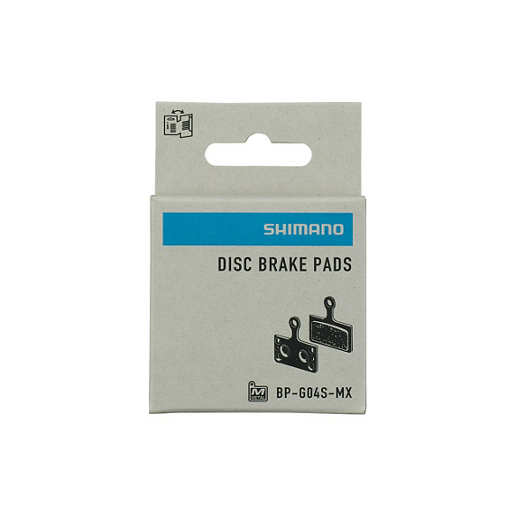 SHIMANO G04S Metal Brake Pads Including Spring/Screws 1 pair