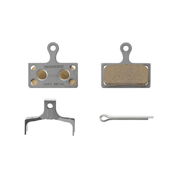 Brake Pads Metallic SHIMANO G04TI-MX