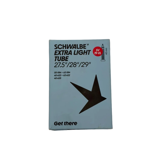 SCHWALBE EXTRA LIGHT SV 19L Inner Tube 27.5x2.0/2.40 - 29x1.75/2.40 Presta 40 mm