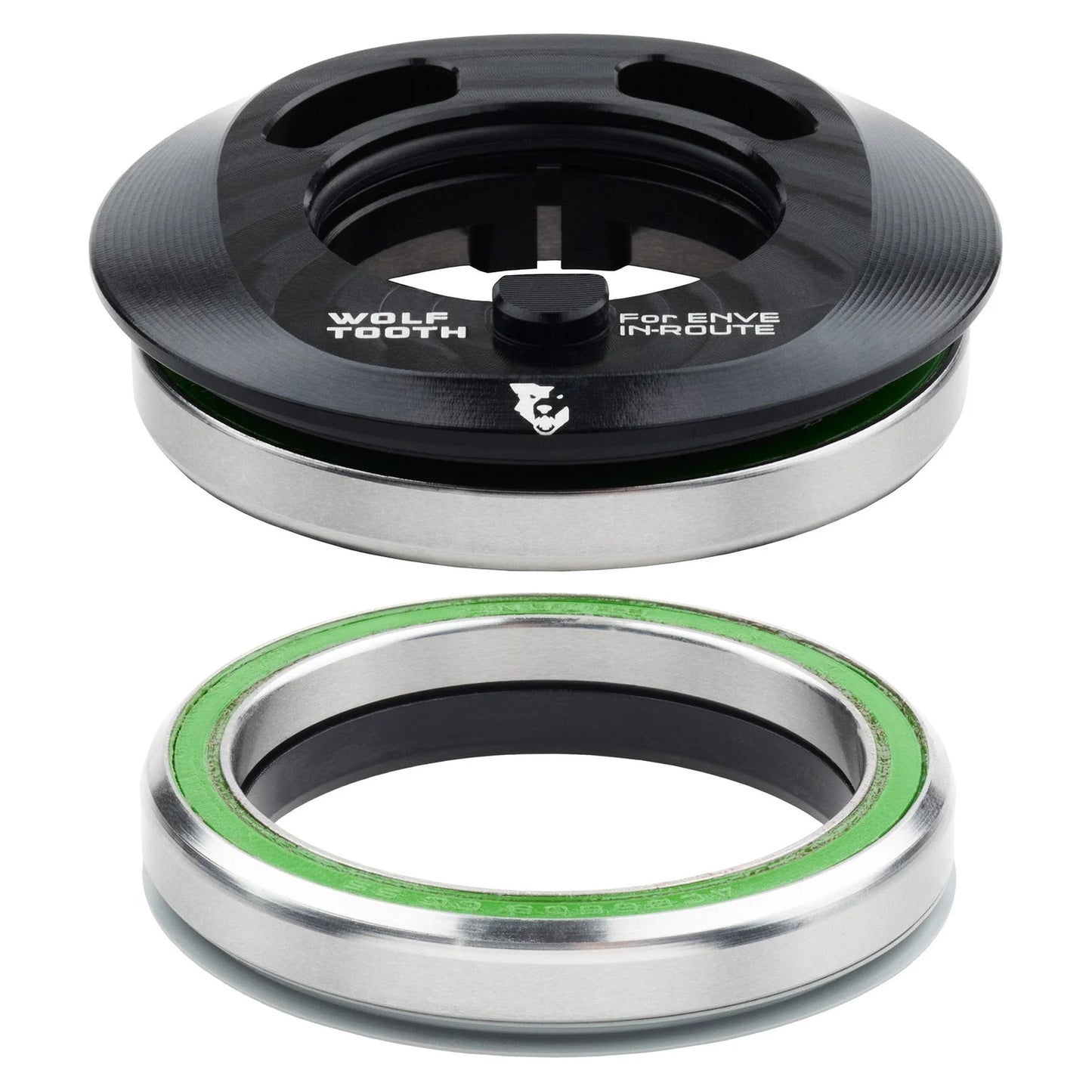 WOLF TOOTH PREMIUM AERO IS52 EN-Route Integrated Headset, Black