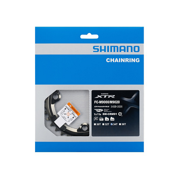 Mono SHIMANO XTR SM-CRM91 10/11V chainring