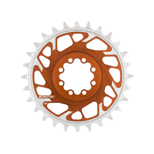 Chainrings Mono BURGTEC THICK THIN 12 Speed BOOST Direct Mount 8 Screws T-Type Narrow Wide Offset 3mm Bronze