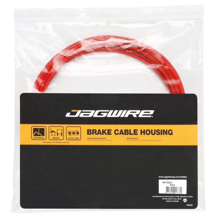 Outer casing JAGWIRE CGX-SL Brake Red 10m