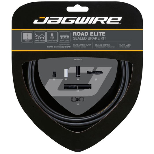 JAGWIRE ROAD ELITE SEALED Brake Cable and Hose Kit Black