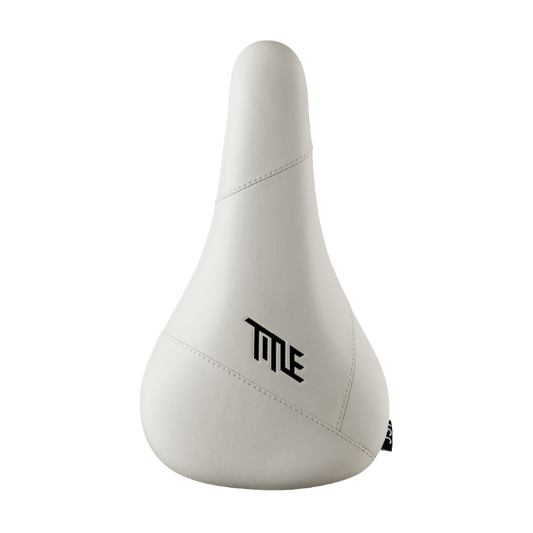 Title JS1 white saddle, top view