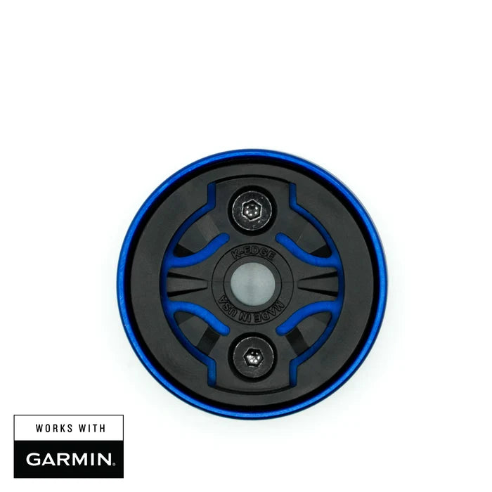 Stem Mount for Garmin K-EDGE GRAVITY GPS Blue