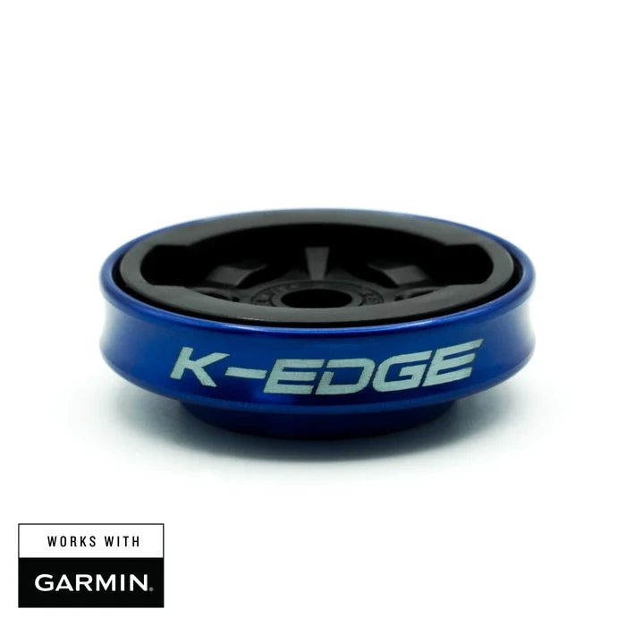 Stem Mount for Garmin K-EDGE GRAVITY GPS Blue