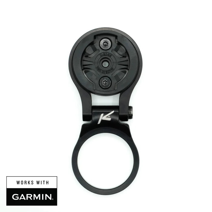 Support de Potence pour GPS Garmin K-EDGE MTB Ajustable Noir