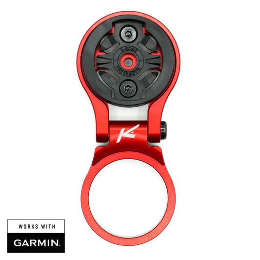 Adjustable Stem Mount for Garmin K-EDGE MTB GPS Red