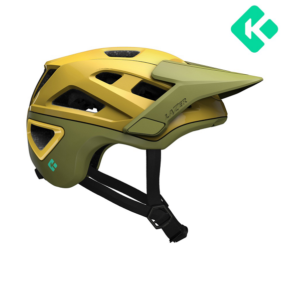 Mountain bike helmet LAZER JACKAL KINETICORE Green