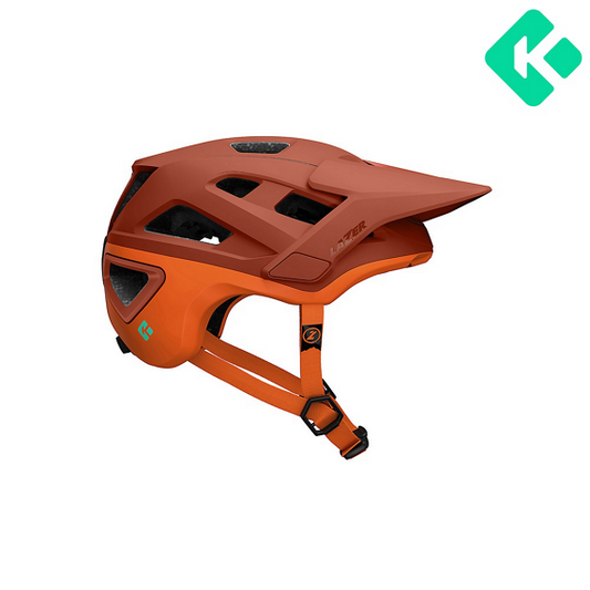 MTB helmet LAZER JACKAL KINETICORE Orange Rust