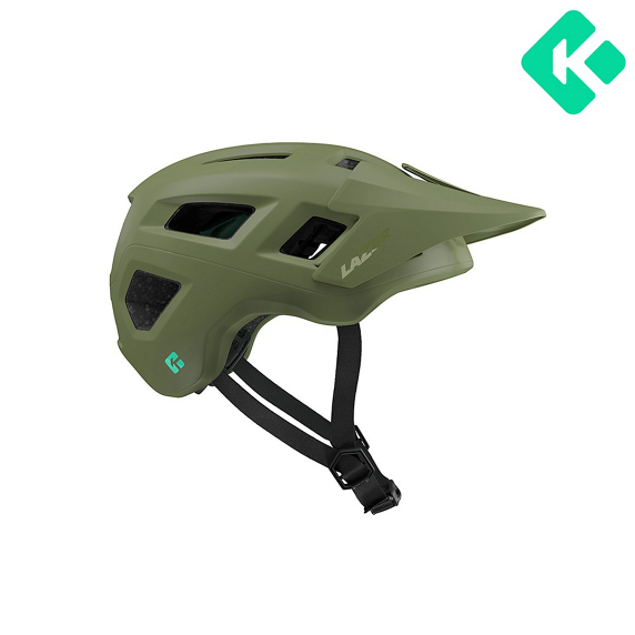 MTB helmet LAZER COYOTTE KINECTICORE Matt green