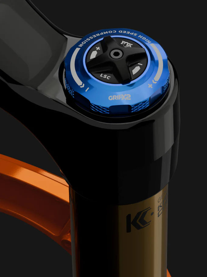 FOX 38 Factory Suspension Fork, Grip X2, 29", 170mm, 44mm, 110x15mm, 28.6-40, PM8, 58HT, Orange