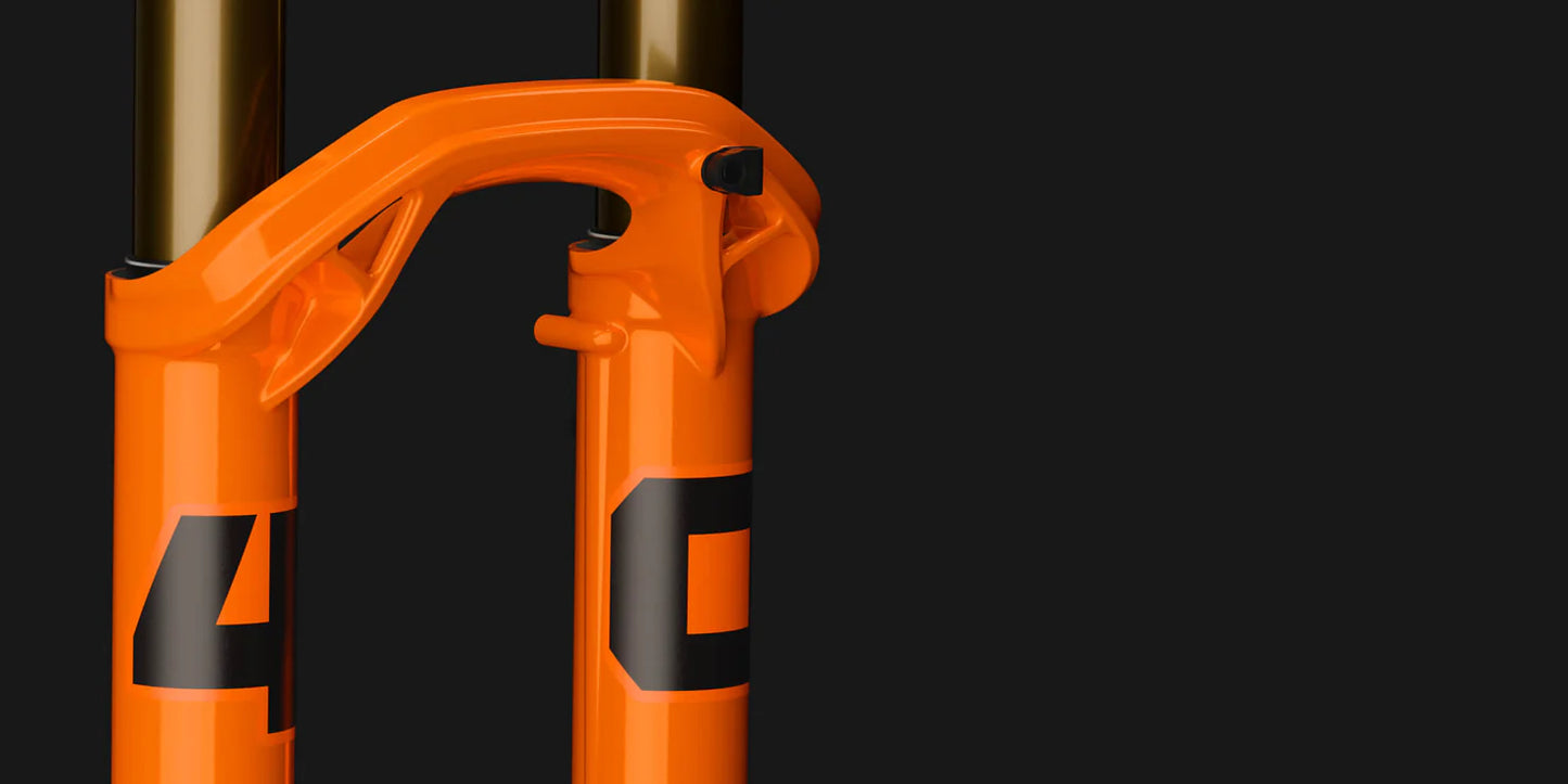 FOX 40 Factory Suspension Fork, Grip X2, 29", 203mm, 52mm, 110x20mm, 28.6-30, PM8, Drop, Black