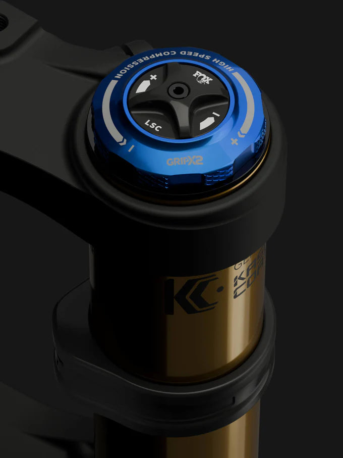 FOX 40 Factory Suspension Fork, Grip X2, 29", 203mm, 52mm, 110x20mm, 28.6-30, PM8, Drop, Black