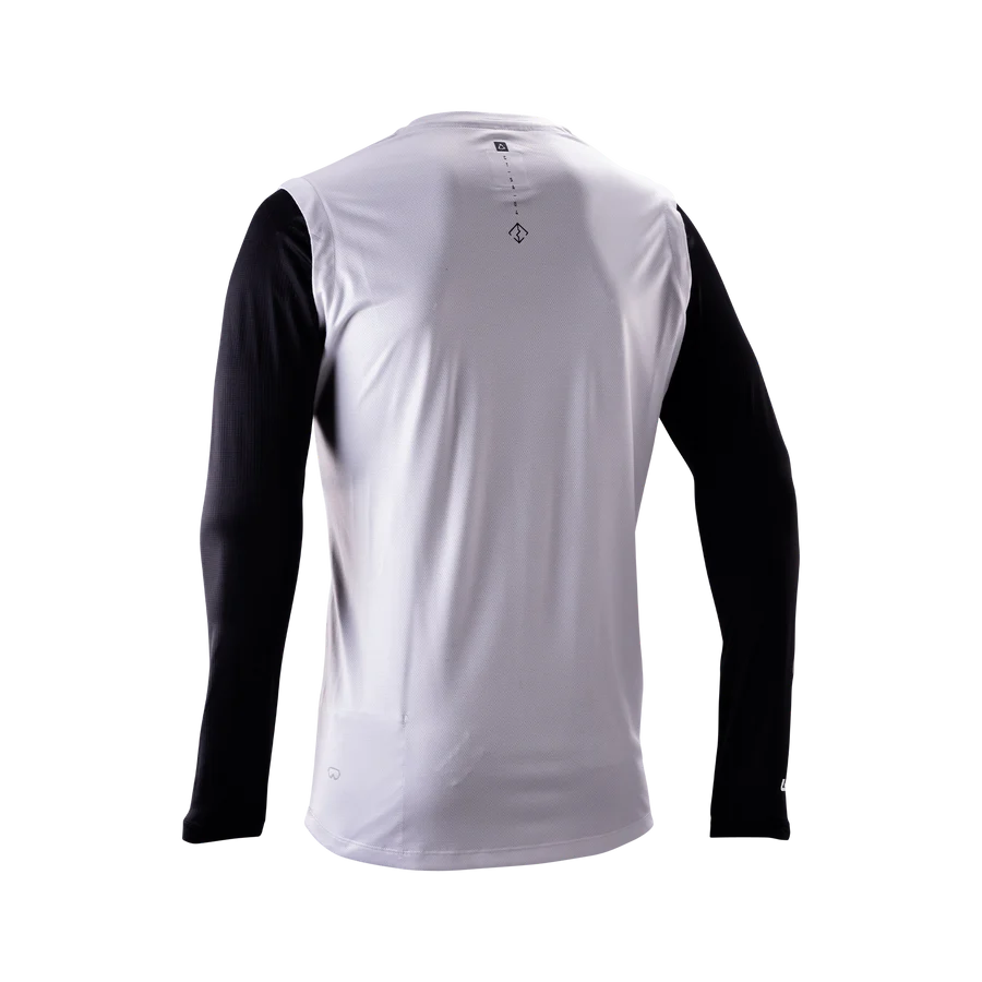 LEATT MTB Gravity 2.0 Long Sleeve Jersey White/Black