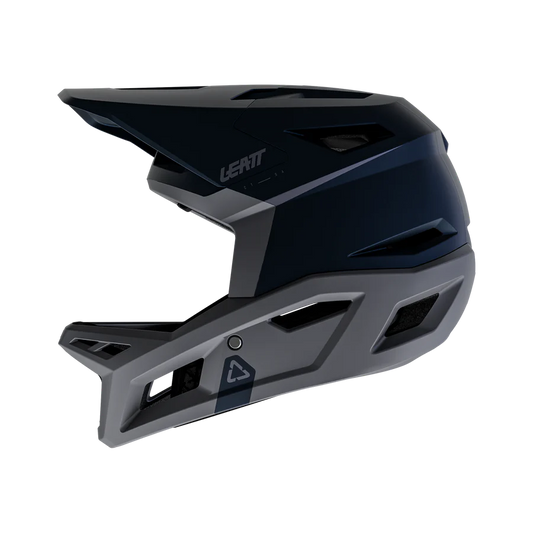 MTB Helmet LEATT GRAVITY 4.0 STEALTH Black/Grey