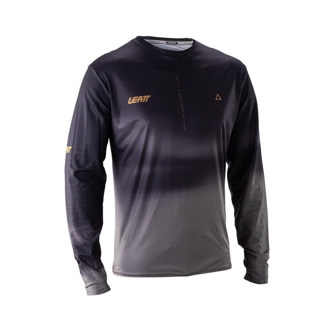 LEATT MTB TRAIL 3.0 Long Sleeve Jersey Black