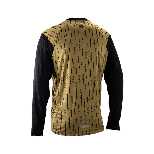 LEATT MTB TRAIL 3.0 Long Sleeve Brown Jersey