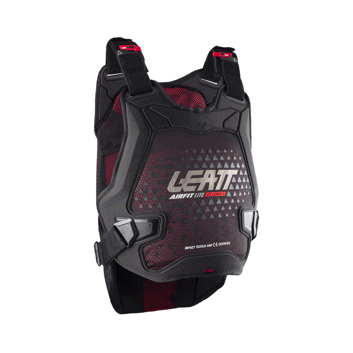 LEATT 3DFAIRFIT LITE EVO Protective Bib Black