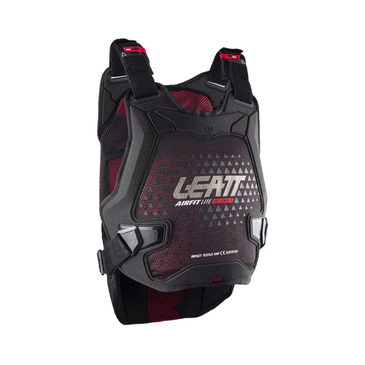 LEATT 3DFAIRFIT LITE EVO Protective Bib Black