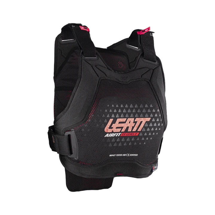LEATT 3DF AIRFIT LITE EVO Women's Protective Bib Black