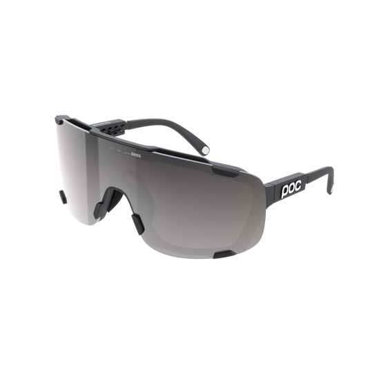 POC DEVOUR MID + Black Goggles Clarity Road/Sunny Silver Lens