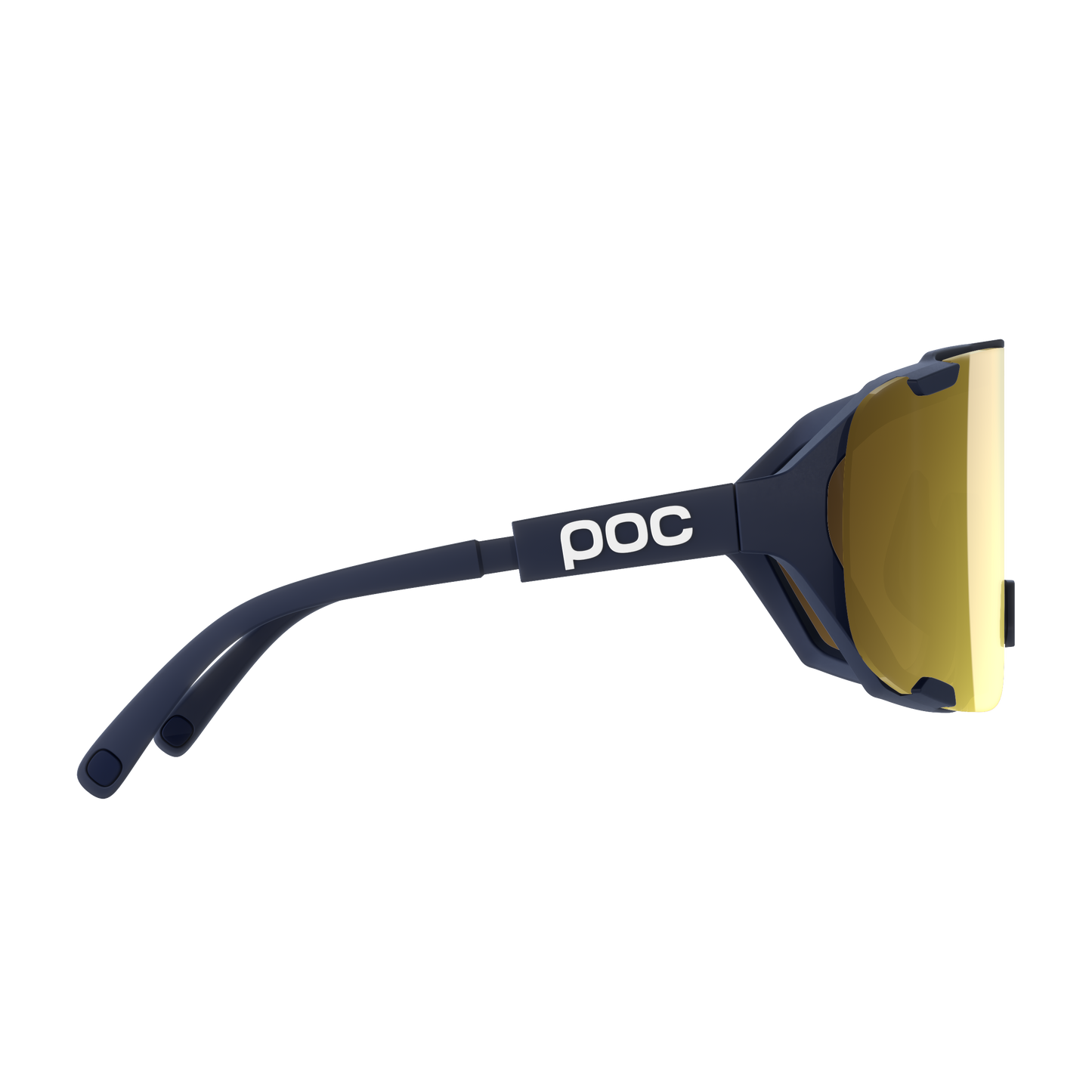 POC DEVOUR MID Marine Goggles Clarity Road/Partly Sunny Gold Lens