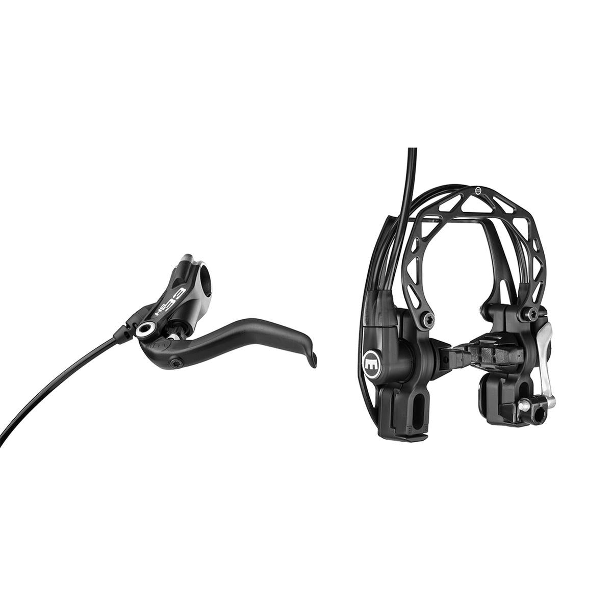 MAGURA HS33 4-Finger Front or Rear Brake Black