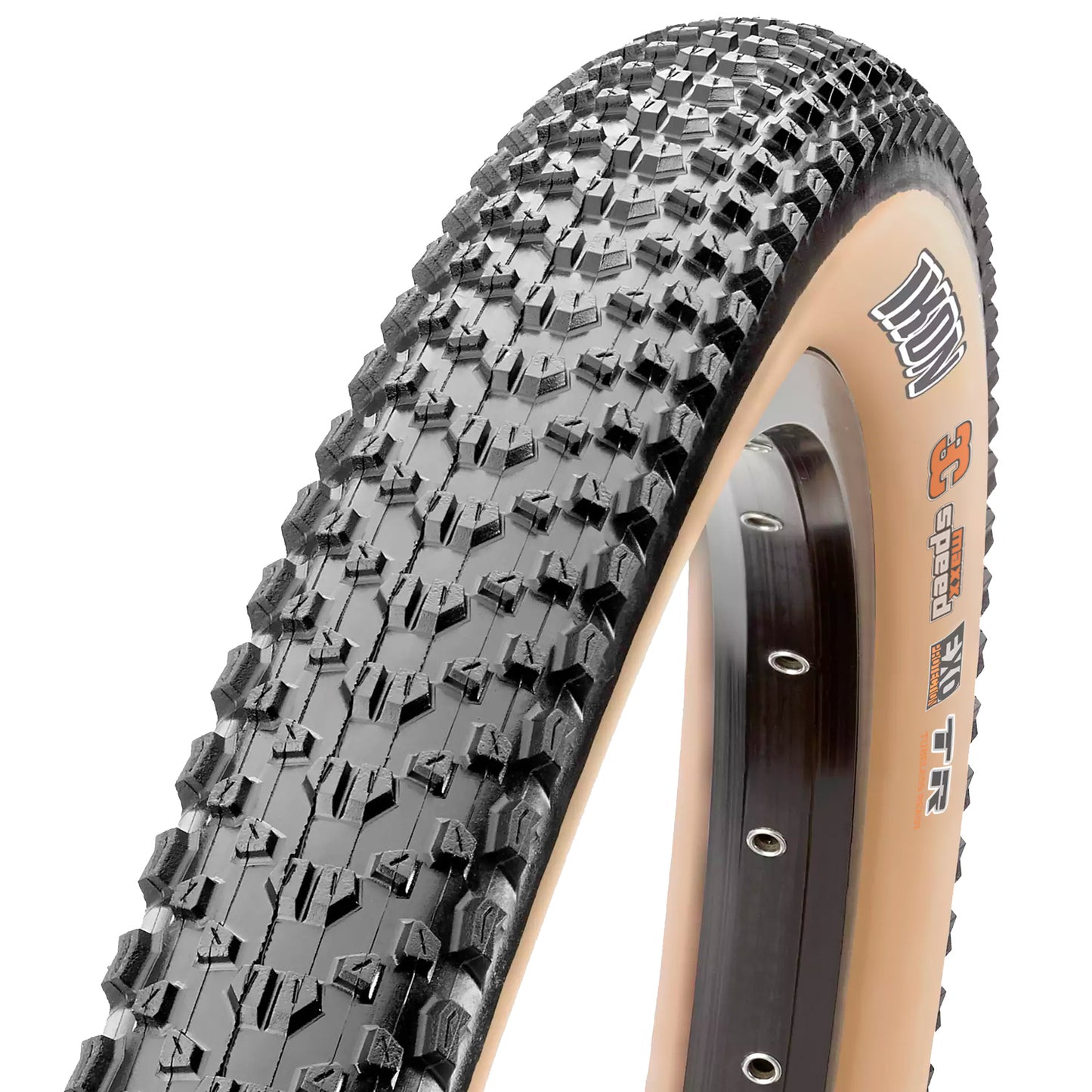 MAXXIS IKON 29x2.20 Exo 3C MaxxSpeed Tubeless Ready Soft Tanwall tire