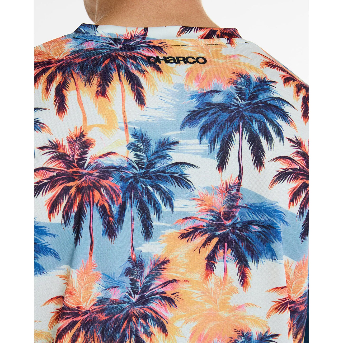 DHARCO GRAVITY VENICE BEACH Long Sleeve Jersey Blue