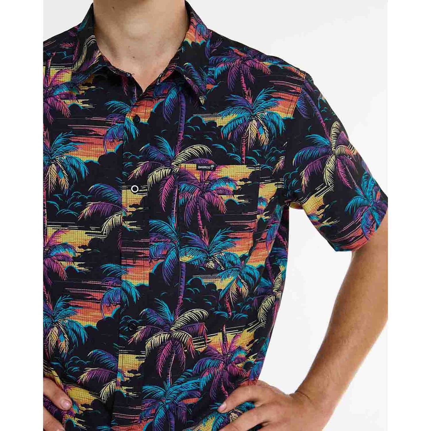Technqiue Shirt DHARCO TECH PARTY STOKE WIZARD Black
