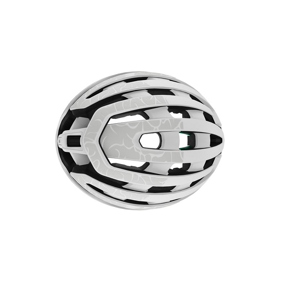 LAZER Z1 KINECTICORE UYH Road Helmet, Matte White + LED