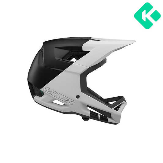 MTB helmet LAZER CAGE KINETICORE Black White