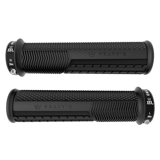 PEATY'S MONARCH PRO KNURL Supersoft Black Grips