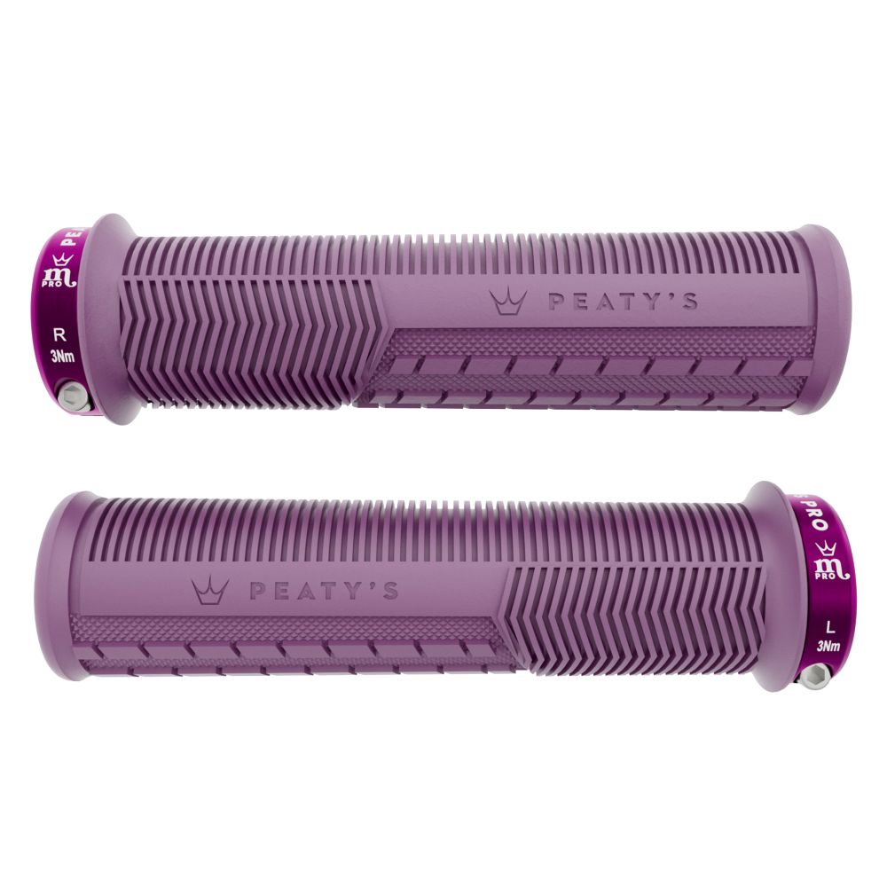 PEATY'S MONARCH PRO MUSHROOM Supersoft Grips Plum Purple