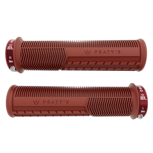 PEATY'S MONARCH PRO MUSHROOM Grips Supersoft Brick Red