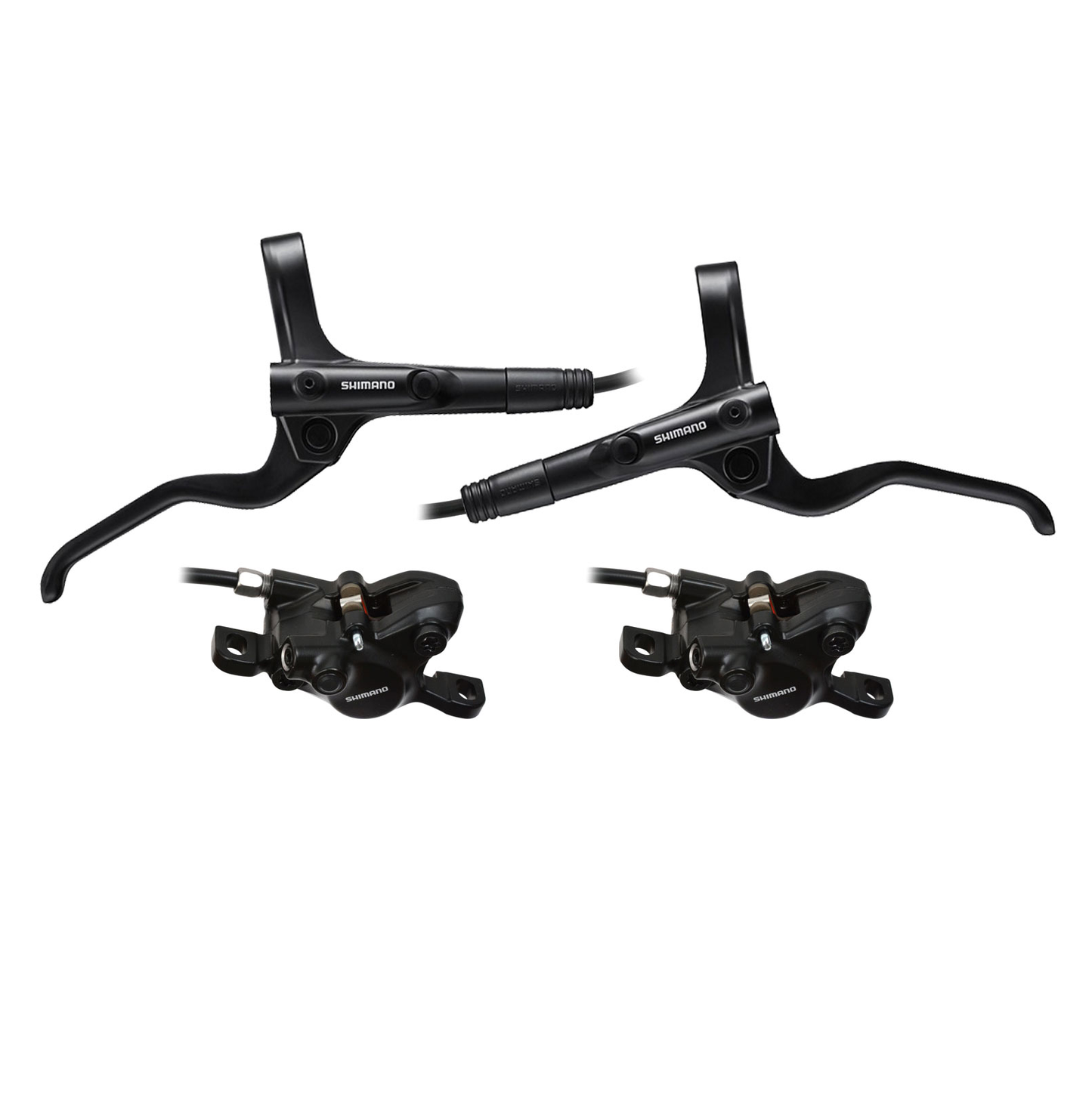 Pair of DISKLESS SHIMANO MT201/200 brakes