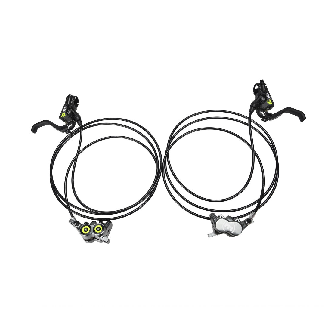 Pair of MAGURA MT7 PRO Lever HC Discless Brakes Grey