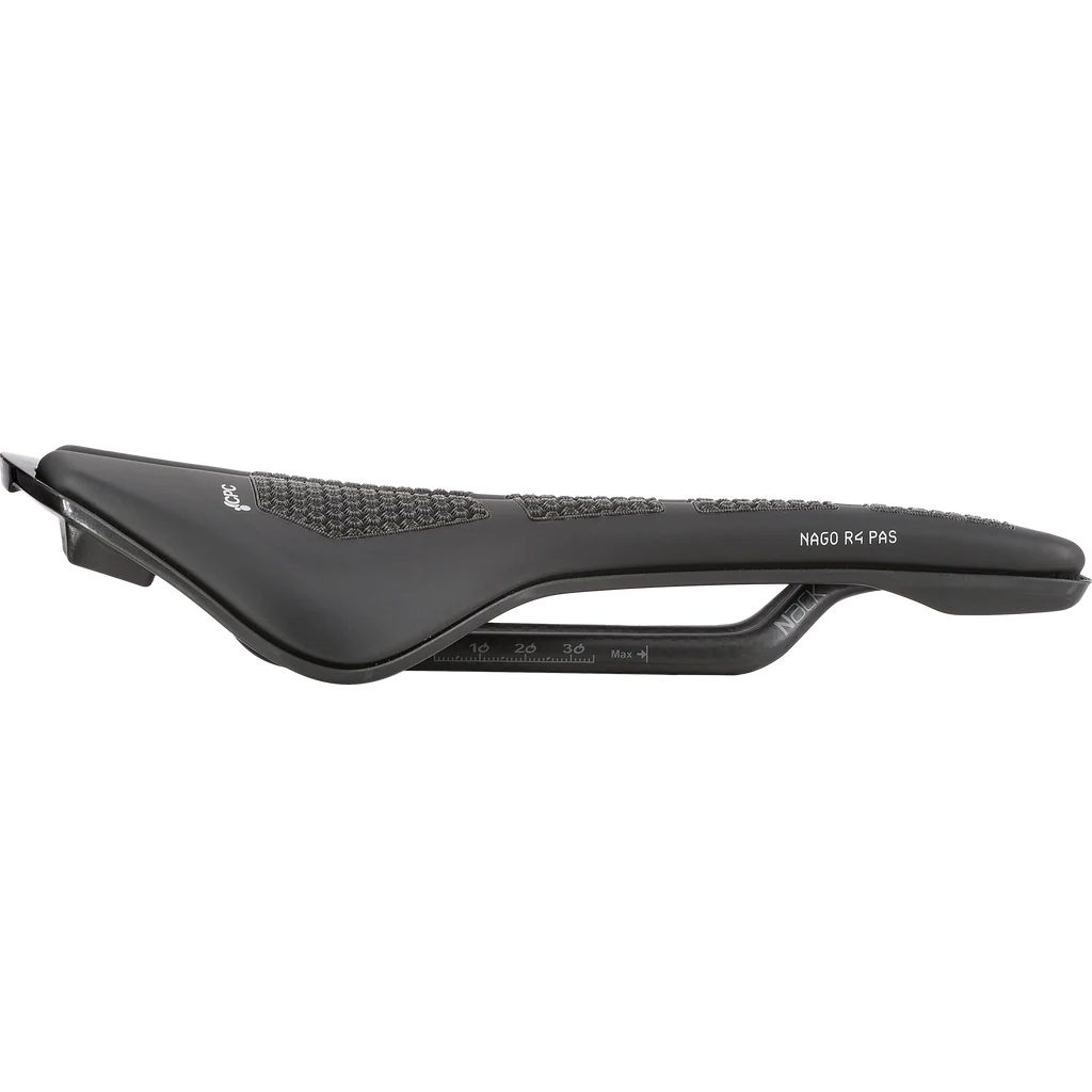 Saddle PROLOGO NAGO R4 PAS CPC 137mm Rails Nack Black