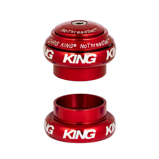 External Headset CHRIS KING NOTHREADSET 1"1/8 EC34 Red