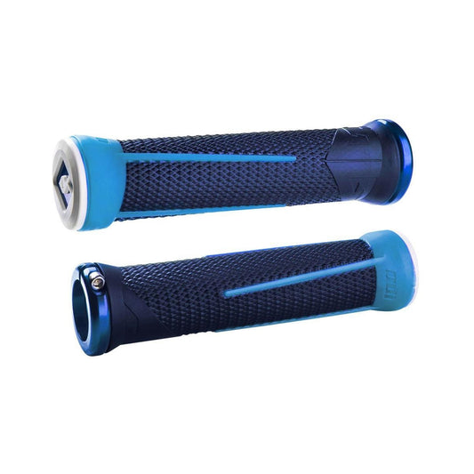 Grips ODI AARON GWIN Lock-On 135 mm Blue