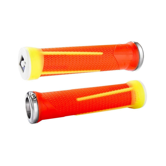 Grips ODI AARON GWIN Lock-On 135 mm Orange