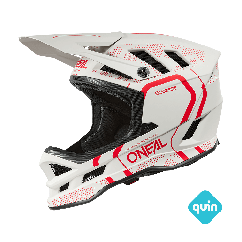 O'NEAL BLADE POLYACRYLITE STRIKE MTB Helmet White/Red